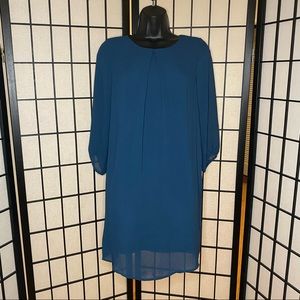 H&M Navy Blue Long Sleeve dress size 2